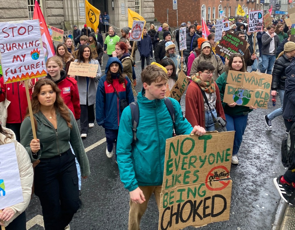 Trinity’s Climate Activists Strike to End Fossil Fuel&nbsp;Financing